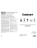 Preview for 33 page of Cuisinart FP-12NC Series Instruction And Recipe Booklet