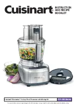 Cuisinart FP-13D Series User Manual предпросмотр