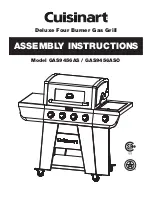 Предварительный просмотр 1 страницы Cuisinart GAS9456AS Assembly Instructions Manual