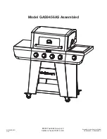 Предварительный просмотр 21 страницы Cuisinart GAS9456AS Assembly Instructions Manual