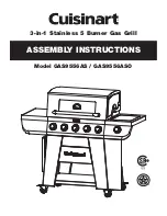 Cuisinart GAS9556AS Aassembly Instructions предпросмотр