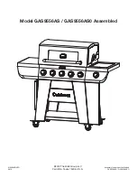 Preview for 22 page of Cuisinart GAS9556AS Aassembly Instructions