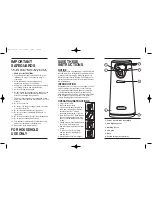 Preview for 2 page of Cuisinart GHI0303IB-1-1 Instruction Booklet