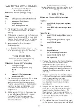 Preview for 9 page of Cuisinart GK-1C Series Instruction And Recipe Booklet