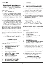 Preview for 8 page of Cuisinart Goodful FP350GF User Manual & Recipe Booklet