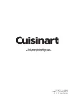 Предварительный просмотр 11 страницы Cuisinart Gourmet 600 Assembly Manual