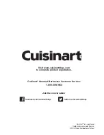 Предварительный просмотр 25 страницы Cuisinart Gourmet 710 Assembly Manual