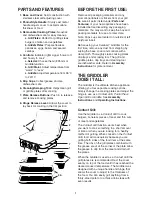 Предварительный просмотр 3 страницы Cuisinart GR-4A Instruction Booklet