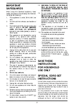 Предварительный просмотр 2 страницы Cuisinart GR-5XA Series Instruction Booklet