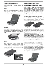 Предварительный просмотр 6 страницы Cuisinart GR-5XA Series Instruction Booklet