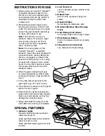 Предварительный просмотр 3 страницы Cuisinart GR-SM Instruction Booklet