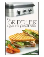 Preview for 8 page of Cuisinart Griddler CGR-4C Instruction Booklet