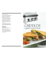 Предварительный просмотр 5 страницы Cuisinart Griddler CGR-4NC Instruction Booklet