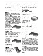 Предварительный просмотр 5 страницы Cuisinart Griddler CGR-4NWC Instruction And Recipe Booklet