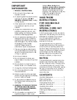 Preview for 3 page of Cuisinart Griddler GR-4N Instruction And Recipe Booklet