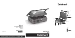 Cuisinart GRILDDLER ELITE GR47E Instructions Manual предпросмотр