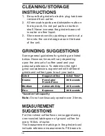 Preview for 10 page of Cuisinart Grind Central DCG-12BCCN Instruction Booklet