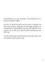 Preview for 3 page of Cuisinart GRSM2U User Manual