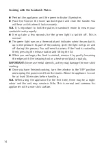 Preview for 14 page of Cuisinart GRSM2U User Manual