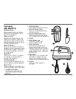 Preview for 3 page of Cuisinart HM-70C - Hand Mixer Instruction Booklet