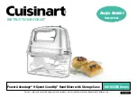 Cuisinart HM-90SWS Series Instruction Booklet preview