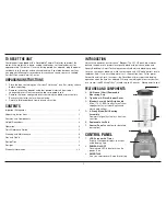 Preview for 3 page of Cuisinart Hurricane CBT-1500C Instruction And Recipe Booklet