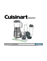 Preview for 1 page of Cuisinart Hurricane CPB-380C Instruction And Recipe Booklet