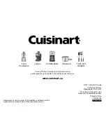 Preview for 20 page of Cuisinart Hurricane CPB-380C Instruction And Recipe Booklet