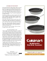 Cuisinart IB-6227A Use And Care Manual preview