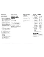 Preview for 2 page of Cuisinart IC-50C Instruction And Recipe Booklet