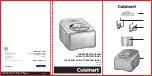 Предварительный просмотр 1 страницы Cuisinart ICE CREAM & GELATO PROFESSIONAL Manual