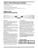 Предварительный просмотр 4 страницы Cuisinart ICT-60 Instruction And Recipe Booklet