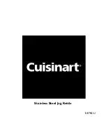 Cuisinart KE7451U User Manual preview