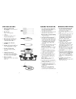 Preview for 3 page of Cuisinart Lazy Susan CFO-1000C Instruction And Recipe Booklet