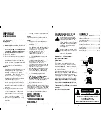 Preview for 3 page of Cuisinart MFP-107C Series Instruction Booklet