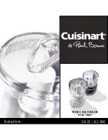 Cuisinart MINI PREP DLC-2BKE Instructions Manual preview