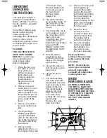 Preview for 3 page of Cuisinart MP-14C Instruction And Recipe Booklet