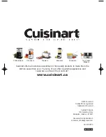 Preview for 24 page of Cuisinart MP-14C Instruction And Recipe Booklet