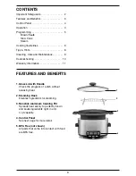 Предварительный просмотр 3 страницы Cuisinart MSC-400C Cook Central Instruction Booklet