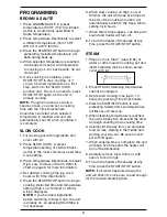 Предварительный просмотр 5 страницы Cuisinart MSC-400C Cook Central Instruction Booklet