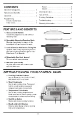 Предварительный просмотр 3 страницы Cuisinart MSC-800 Series Instruction Booklet