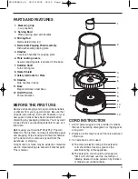 Preview for 3 page of Cuisinart PartyPop CPM-800 Instruction And Recipe Booklet