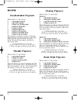 Preview for 6 page of Cuisinart PartyPop CPM-800 Instruction And Recipe Booklet