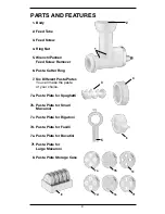 Предварительный просмотр 4 страницы Cuisinart PE-50 Instruction Booklet