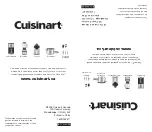 Предварительный просмотр 9 страницы Cuisinart PE-50C Instruction And Recipe Booklet