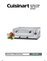 Предварительный просмотр 1 страницы Cuisinart PIZ-100C Instruction And Recipe Booklet