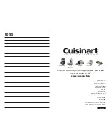 Предварительный просмотр 11 страницы Cuisinart PIZ-100C Instruction And Recipe Booklet