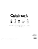 Предварительный просмотр 24 страницы Cuisinart PowerEdge 09CE13231 Instruction And Recipe Booklet