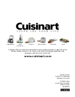 Preview for 8 page of Cuisinart PRC-4 Series Instruction Booklet