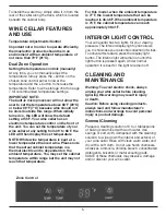 Preview for 5 page of Cuisinart Private Reserve CWC-1200DZ Instruction Booklet